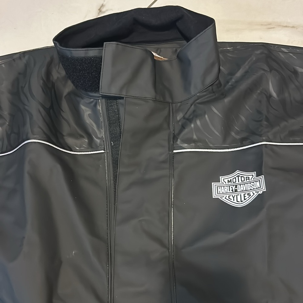 Harley Davidson, rain jacket. PVC - Picture 4 of 9